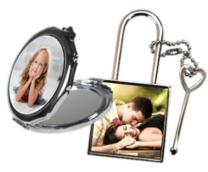 Зеркальца, замочки и портсигары