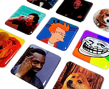 Объемные 3Д стикеры