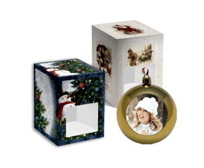 Коробочки для ёлочных шаров